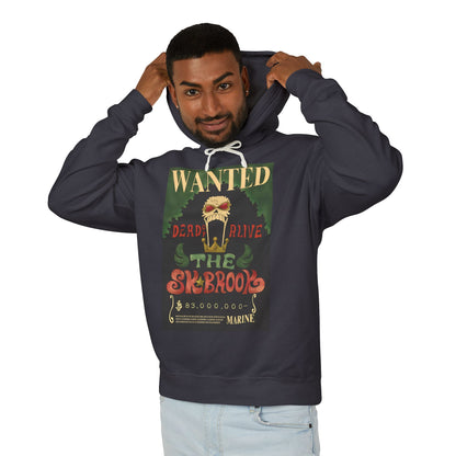 Brook Wanted Poster Hoodie – One Piece Musician Hoodie