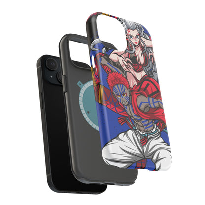 Akaza & Daki Tough Magnetic Case – Durable Anime-Inspired Design