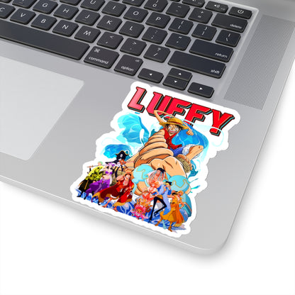 Luffy and Straw Hat Crew Dynamic Sticker