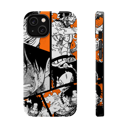 Ace Magnetic Tough iPhone Case – Fire Fist Elegance & Protection - AnimeKraf.com