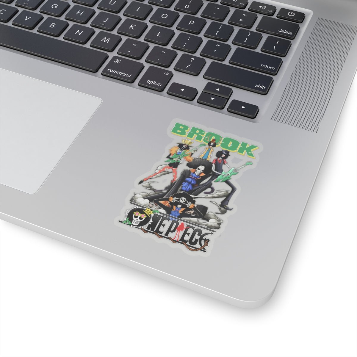 Brook One Piece Kiss - Cut Sticker - Premium Vinyl for Anime Fans - AnimeKraf.com