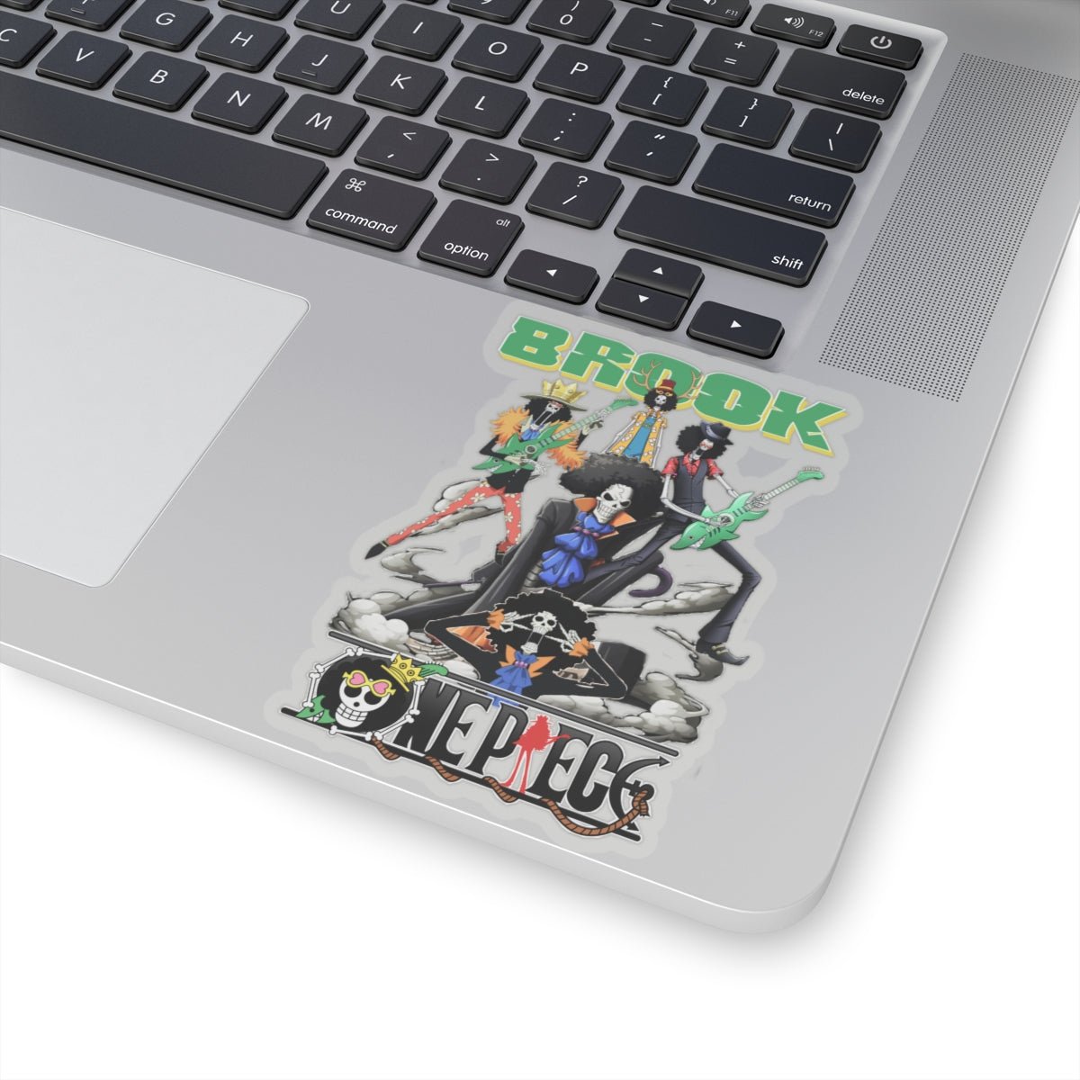 Brook One Piece Kiss - Cut Sticker - Premium Vinyl for Anime Fans - AnimeKraf.com