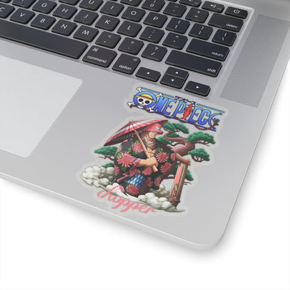 Elegant Chopper Samurai Sticker – A Unique Blend of Tradition and Charm - AnimeKraf.com