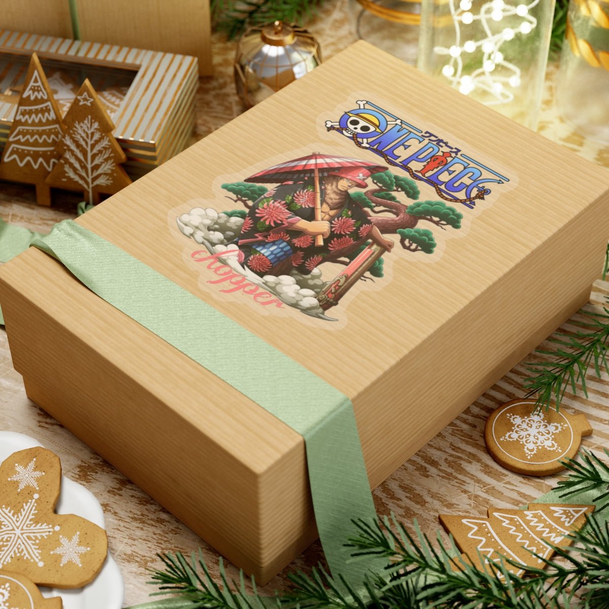 Elegant Chopper Samurai Sticker – A Unique Blend of Tradition and Charm - AnimeKraf.com