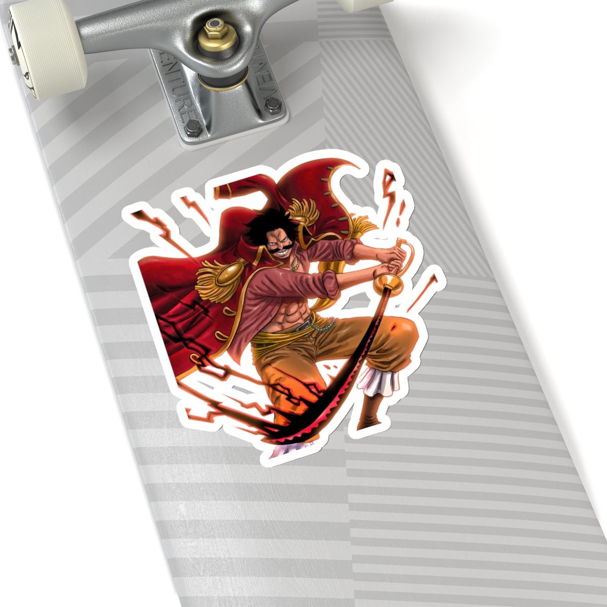 Embrace the Legacy of Gol D. Roger – Premium Vinyl Sticker for True Fans - AnimeKraf.com