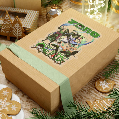 Epic Zoro Collage Sticker – Unite the Power of the Pirate Hunter - AnimeKraf.com