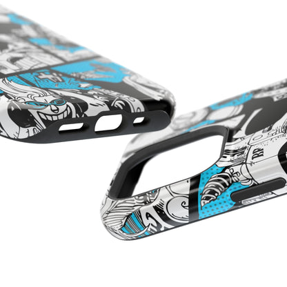 Franky Magnetic Tough iPhone Case – The Cyborg Powerhouse - AnimeKraf.com