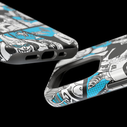 Franky Magnetic Tough iPhone Case – The Cyborg Powerhouse - AnimeKraf.com