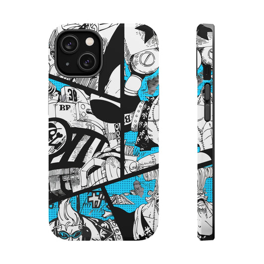 Franky Magnetic Tough iPhone Case – The Cyborg Powerhouse - AnimeKraf.com