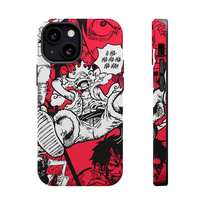 Gear Fifth Luffy Magnetic Tough iPhone Case – Awaken the Power - AnimeKraf.com