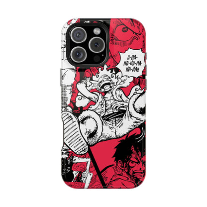 Gear Fifth Luffy Magnetic Tough iPhone Case – Awaken the Power - AnimeKraf.com