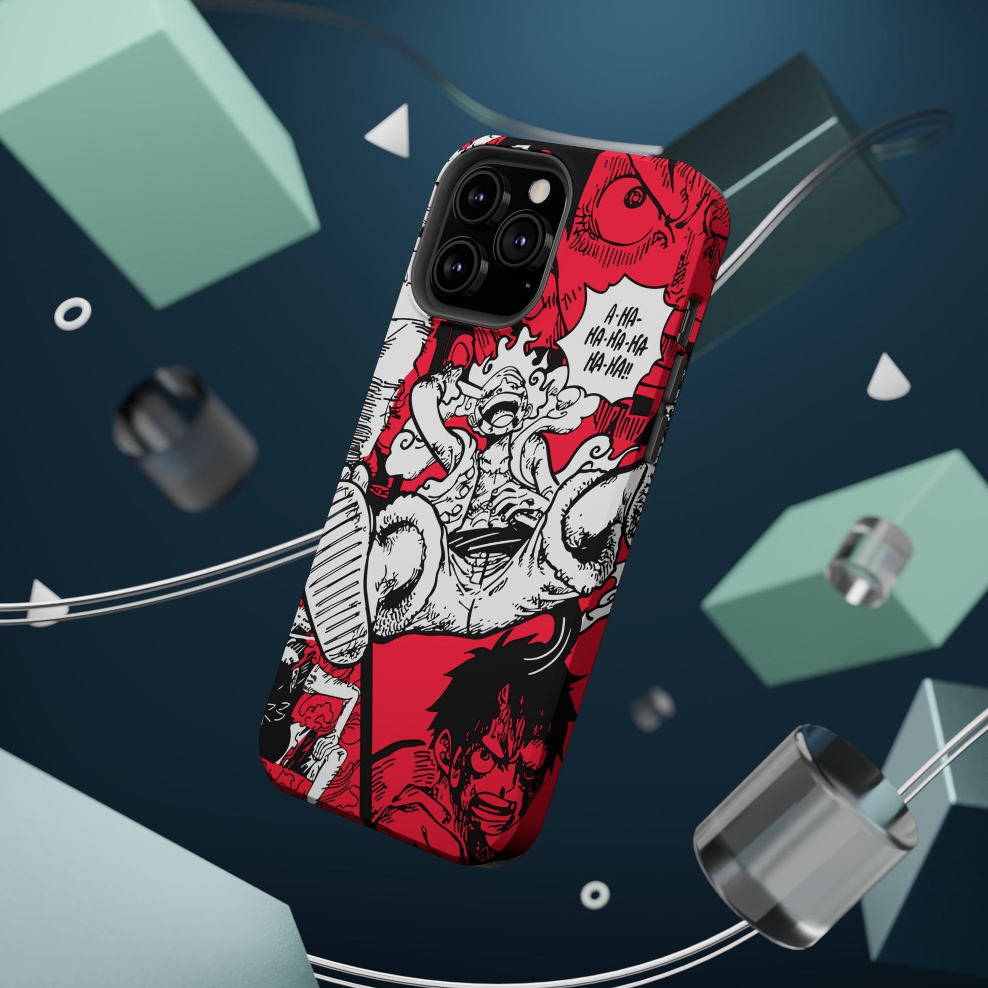 Gear Fifth Luffy Magnetic Tough iPhone Case – Awaken the Power - AnimeKraf.com