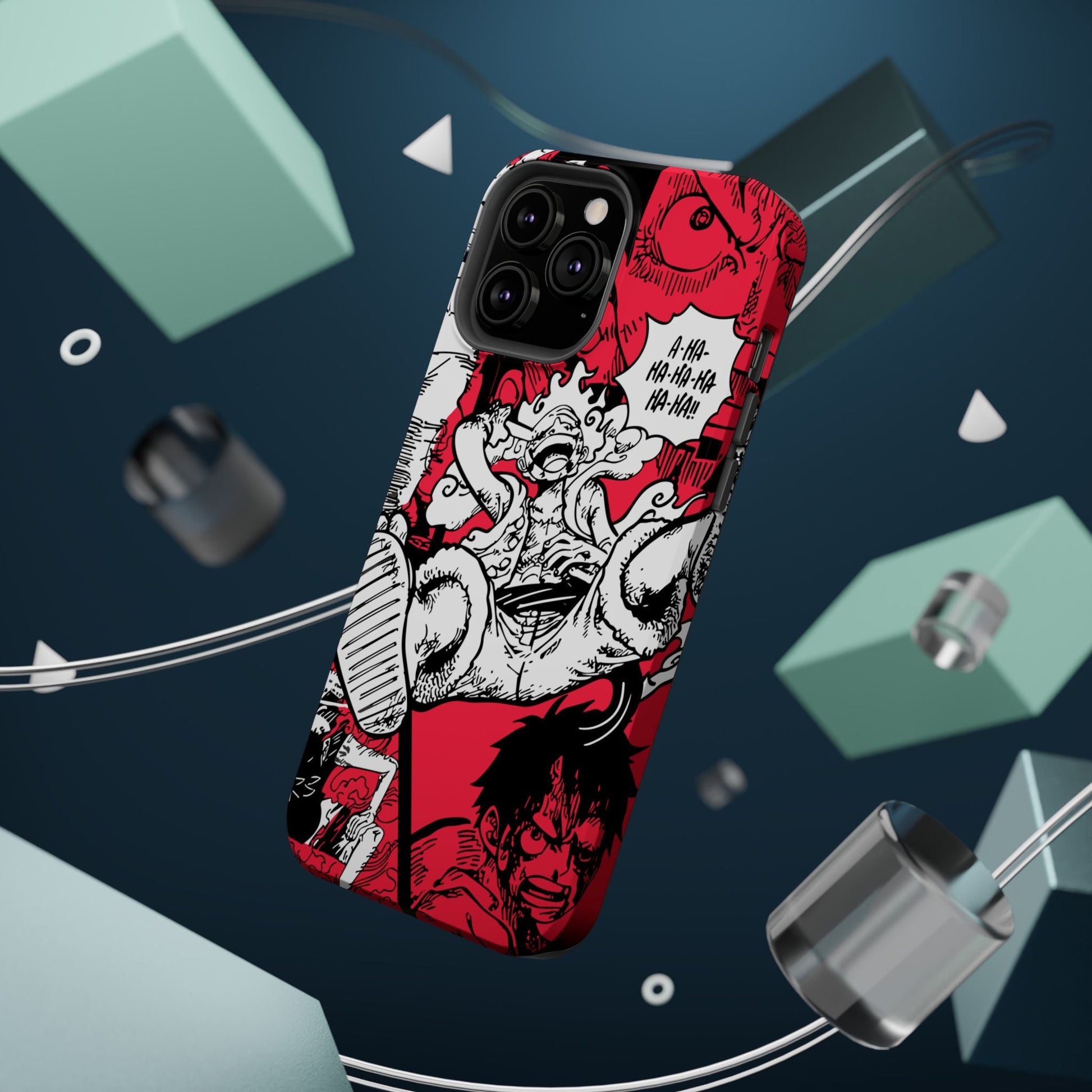 Gear Fifth Luffy Magnetic Tough iPhone Case – Awaken the Power - AnimeKraf.com
