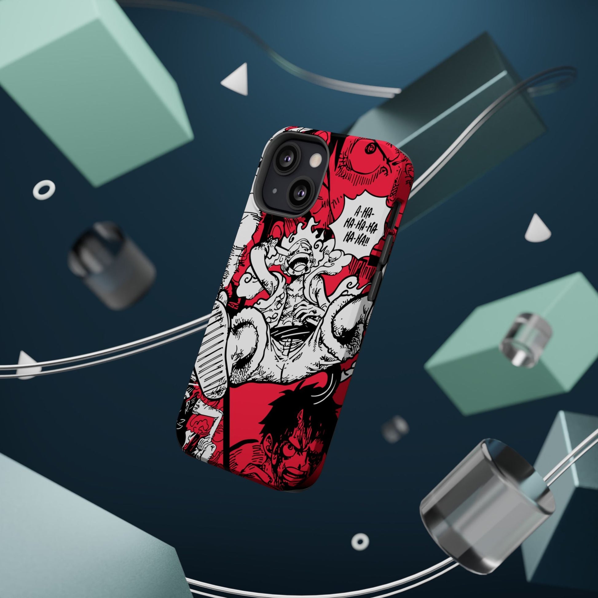 Gear Fifth Luffy Magnetic Tough iPhone Case – Awaken the Power - AnimeKraf.com