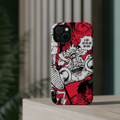 Gear Fifth Luffy Magnetic Tough iPhone Case – Awaken the Power - AnimeKraf.com