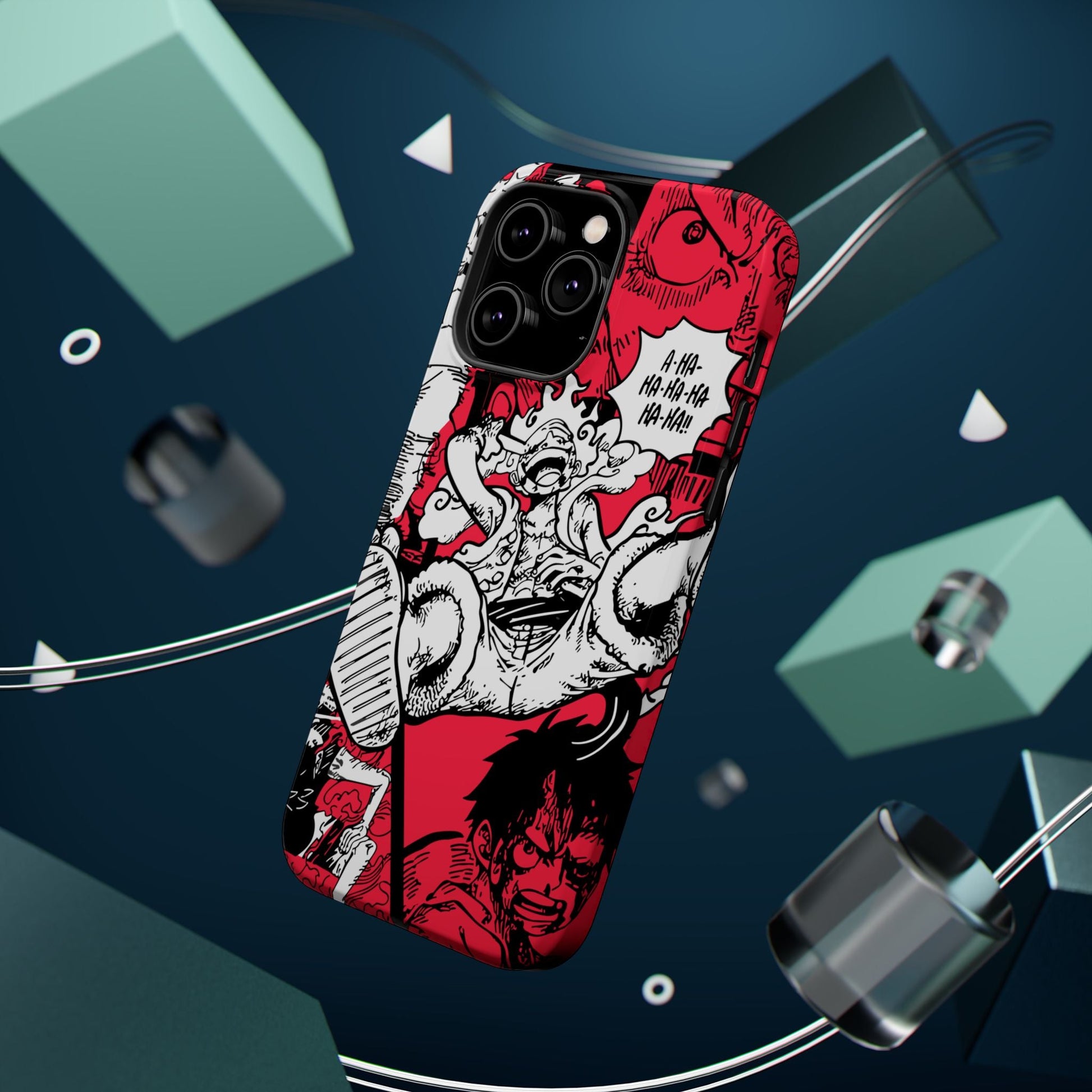Gear Fifth Luffy Magnetic Tough iPhone Case – Awaken the Power - AnimeKraf.com