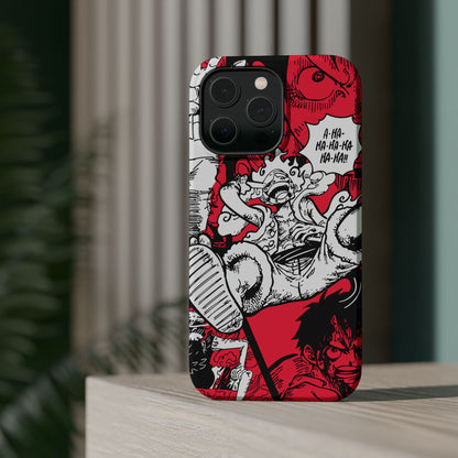 Gear Fifth Luffy Magnetic Tough iPhone Case – Awaken the Power - AnimeKraf.com