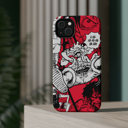 Gear Fifth Luffy Magnetic Tough iPhone Case – Awaken the Power - AnimeKraf.com