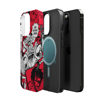 Gear Fifth Luffy Magnetic Tough iPhone Case – Awaken the Power - AnimeKraf.com