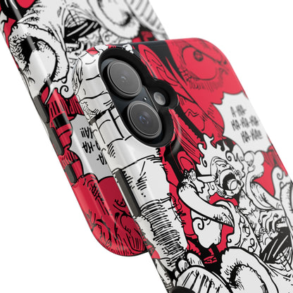 Gear Fifth Luffy Magnetic Tough iPhone Case – Awaken the Power - AnimeKraf.com