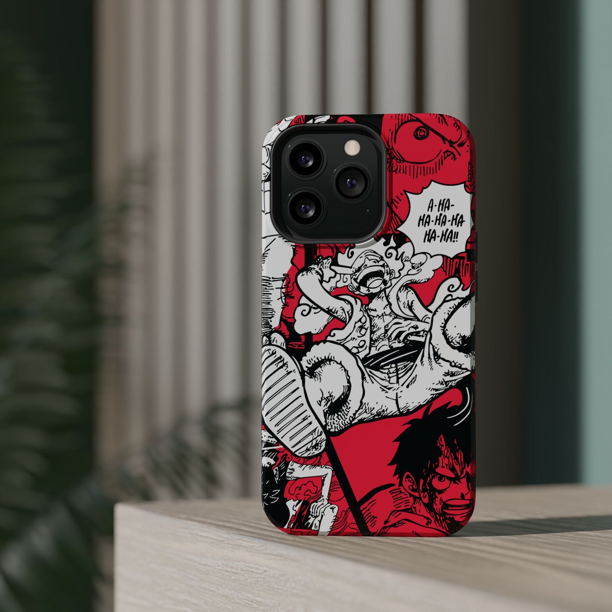 Gear Fifth Luffy Magnetic Tough iPhone Case – Awaken the Power - AnimeKraf.com