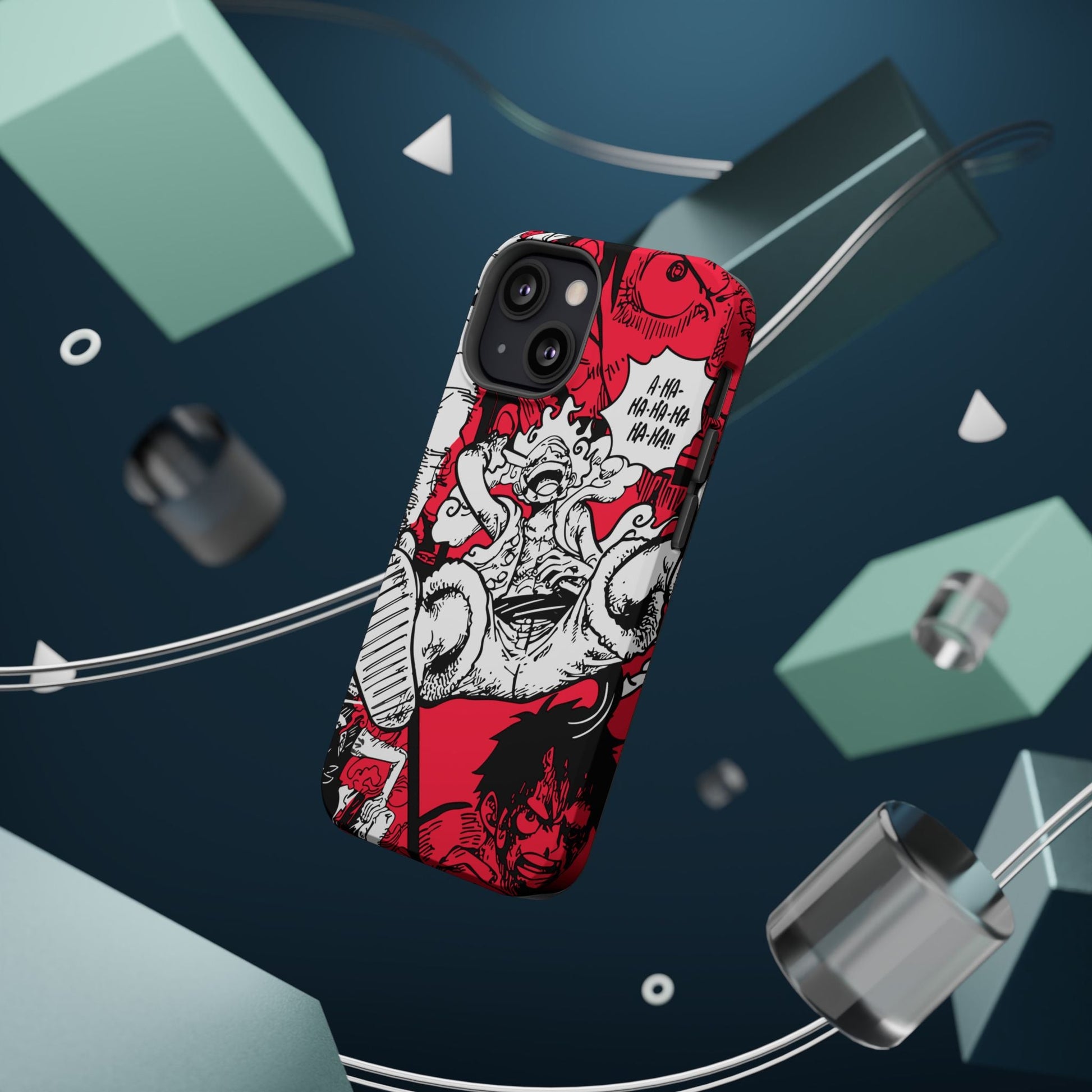 Gear Fifth Luffy Magnetic Tough iPhone Case – Awaken the Power - AnimeKraf.com