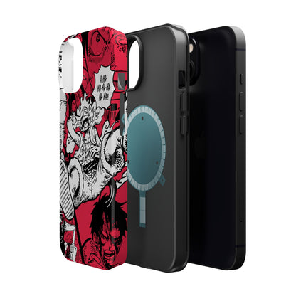 Gear Fifth Luffy Magnetic Tough iPhone Case – Awaken the Power - AnimeKraf.com