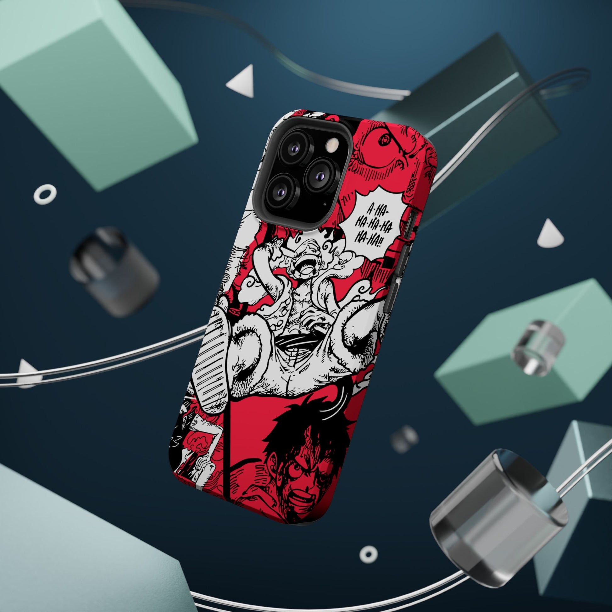 Gear Fifth Luffy Magnetic Tough iPhone Case – Awaken the Power - AnimeKraf.com
