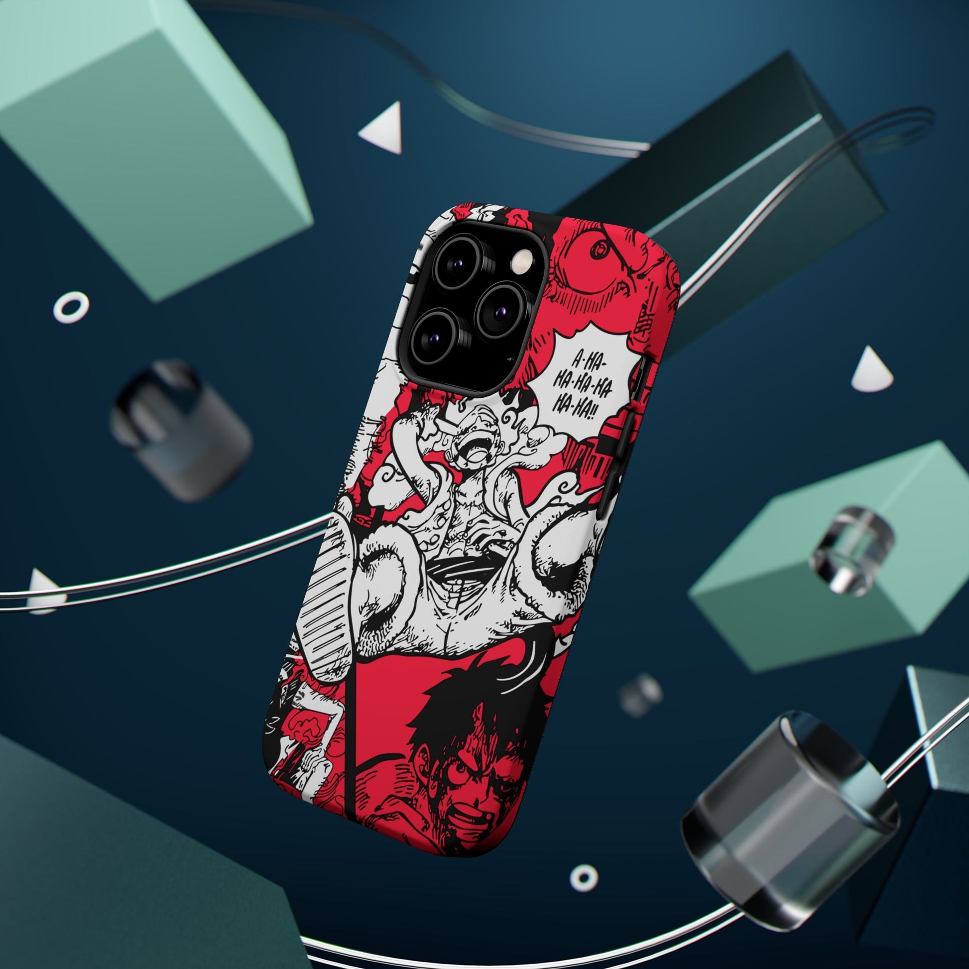 Gear Fifth Luffy Magnetic Tough iPhone Case – Awaken the Power - AnimeKraf.com