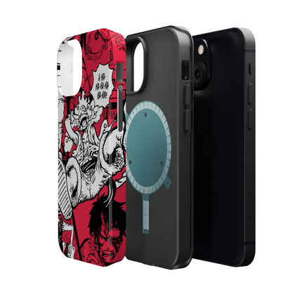 Gear Fifth Luffy Magnetic Tough iPhone Case – Awaken the Power - AnimeKraf.com
