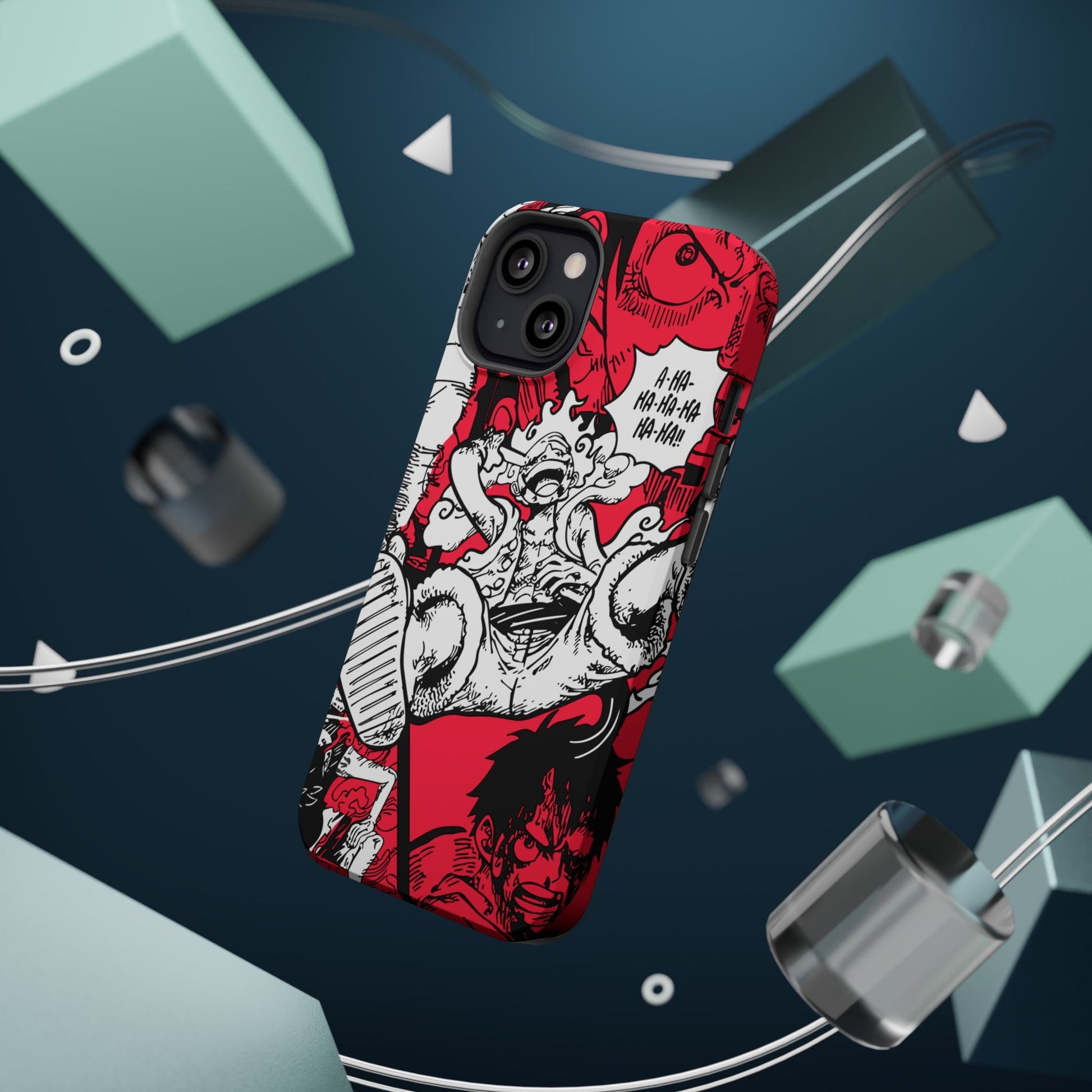 Gear Fifth Luffy Magnetic Tough iPhone Case – Awaken the Power - AnimeKraf.com