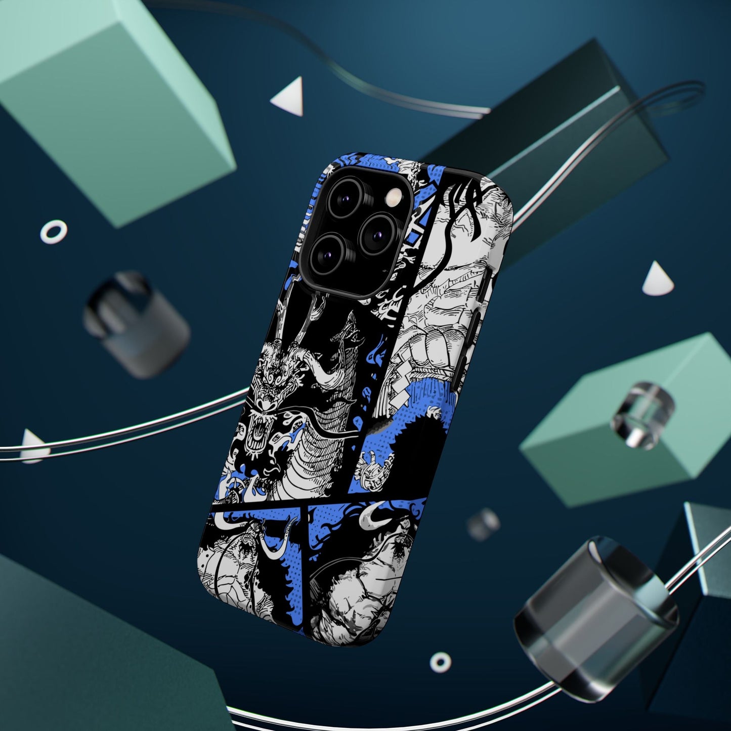 Kaido Magnetic Tough iPhone Case – Embody the Power of a Yonko - AnimeKraf.com