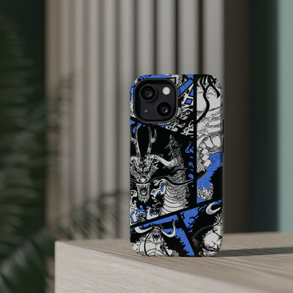 Kaido Magnetic Tough iPhone Case – Embody the Power of a Yonko - AnimeKraf.com