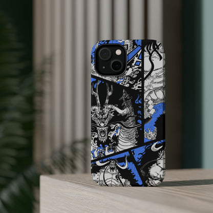 Kaido Magnetic Tough iPhone Case – Embody the Power of a Yonko - AnimeKraf.com