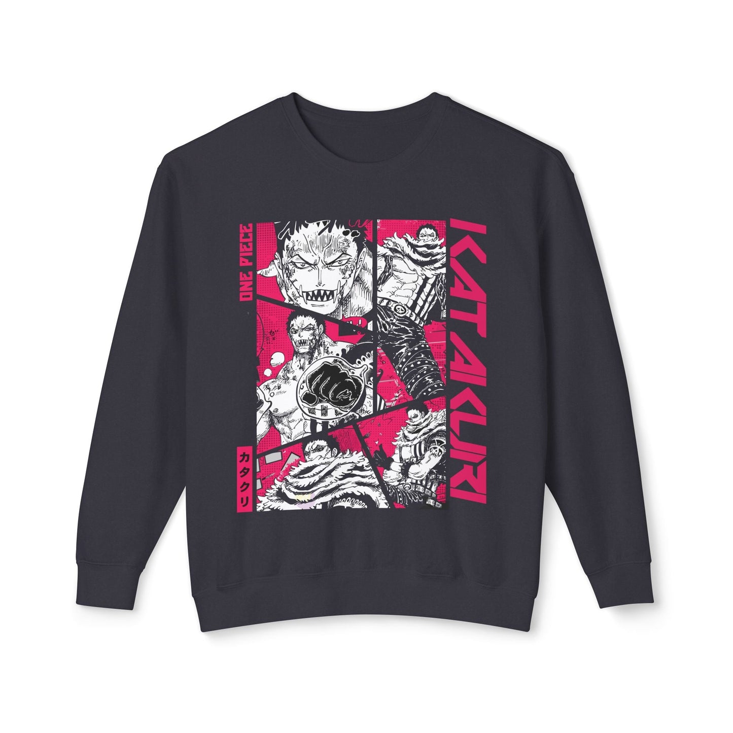 Katakuri Crewneck Sweatshirt - Intense One Piece Design - AnimeKraf.com