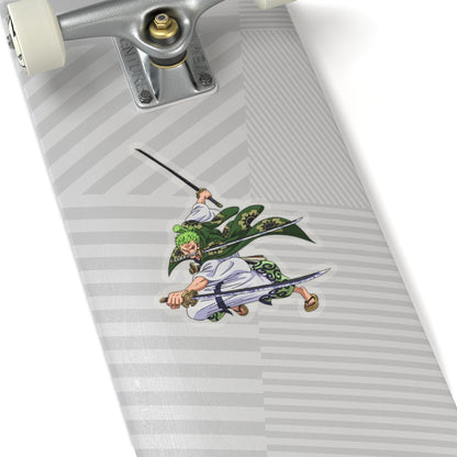Kiss - Cut StickersRoronoa Zoro Kiss - Cut Sticker – Wano Samurai Style - AnimeKraf.com