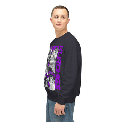 Kurohige Blackbeard Crewneck Sweatshirt - Fearsome One Piece Pirate - AnimeKraf.com