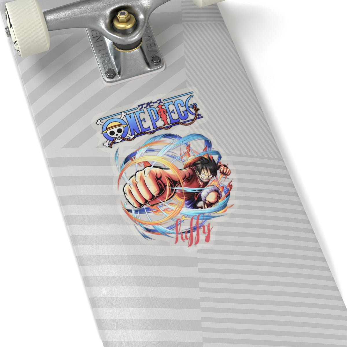 Monkey D. Luffy Kiss - Cut Vinyl Sticker – One Piece Pirate King Pose - AnimeKraf.com