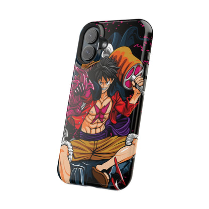 Monkey D. Luffy Magnetic Tough Case – Bold Straw Hat Captain Design - AnimeKraf.com
