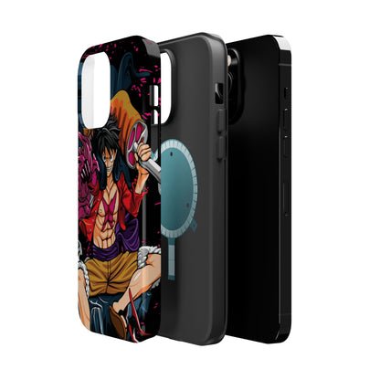 Monkey D. Luffy Magnetic Tough Case – Bold Straw Hat Captain Design - AnimeKraf.com