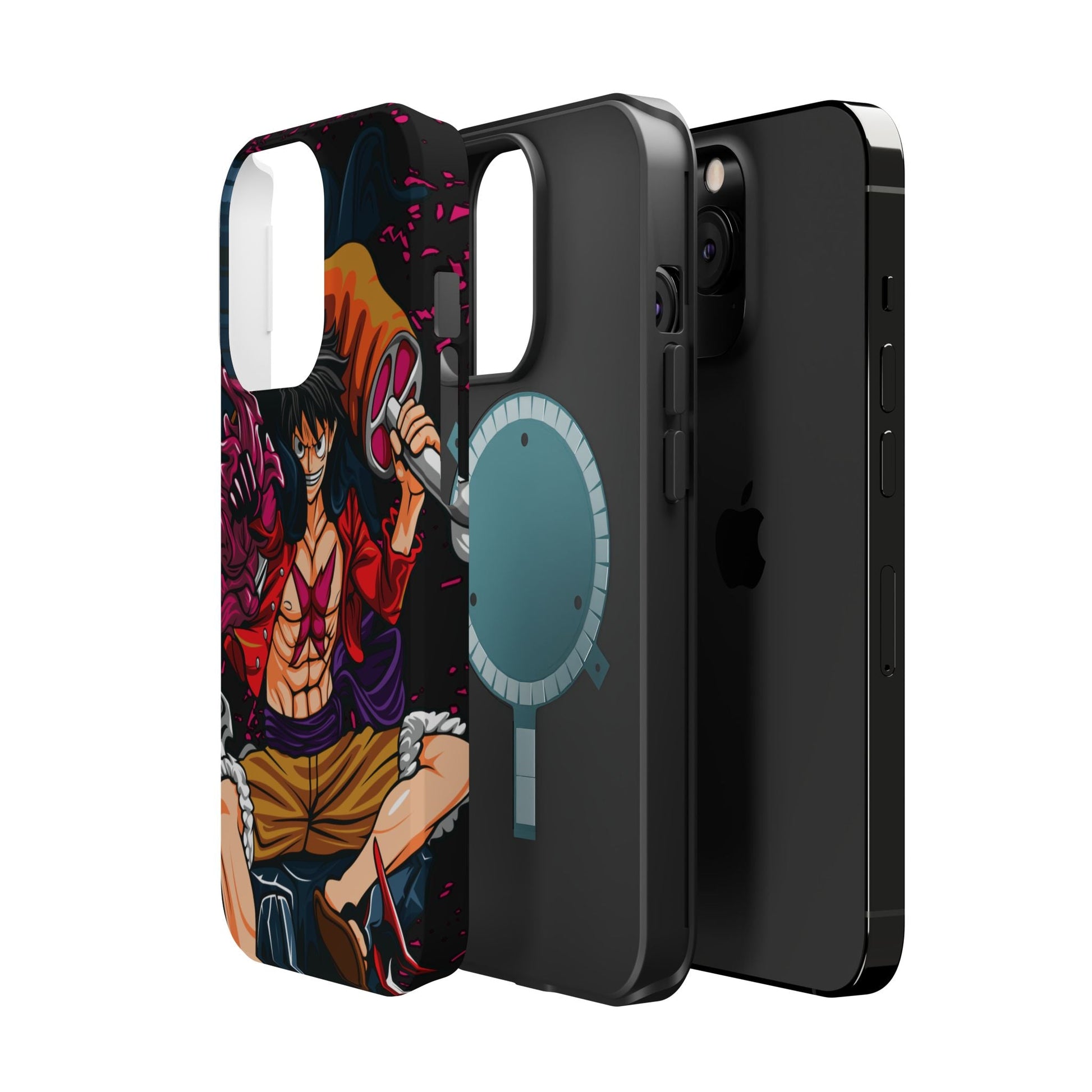 Monkey D. Luffy Magnetic Tough Case – Bold Straw Hat Captain Design - AnimeKraf.com