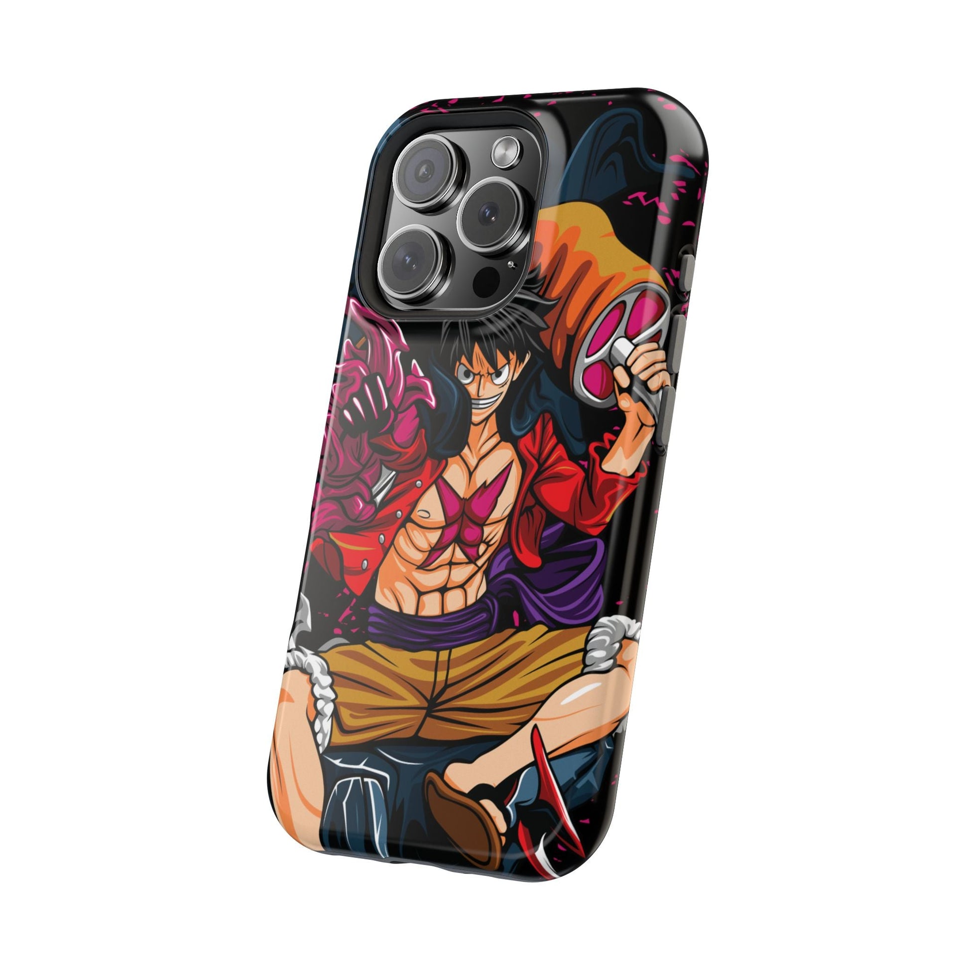 Monkey D. Luffy Magnetic Tough Case – Bold Straw Hat Captain Design - AnimeKraf.com