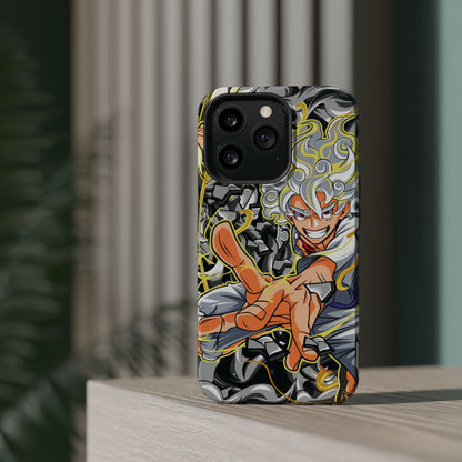Monkey D. Luffy Magnetic Tough Case – Gear Fifth Awakened Power - AnimeKraf.com