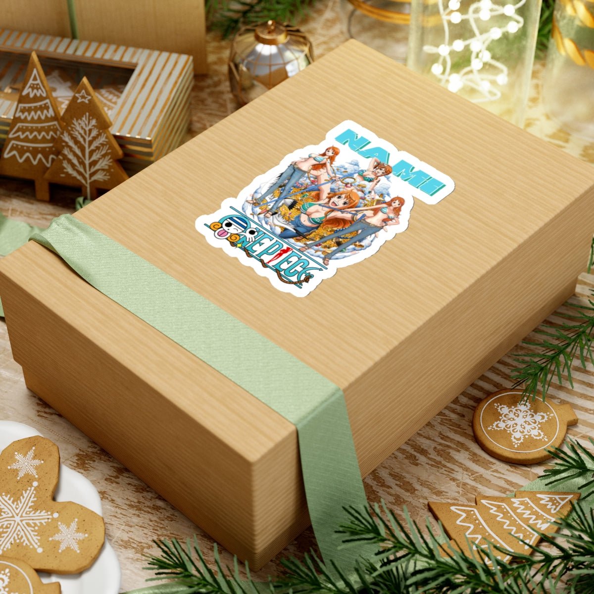 Nami Evolution Sticker - One Piece Vinyl Art - AnimeKraf.com
