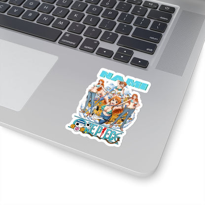 Nami Evolution Sticker - One Piece Vinyl Art - AnimeKraf.com