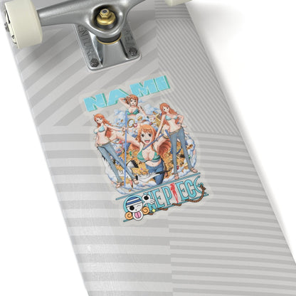 Nami Evolution Sticker - One Piece Vinyl Art - AnimeKraf.com
