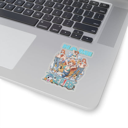 Nami Evolution Sticker - One Piece Vinyl Art - AnimeKraf.com