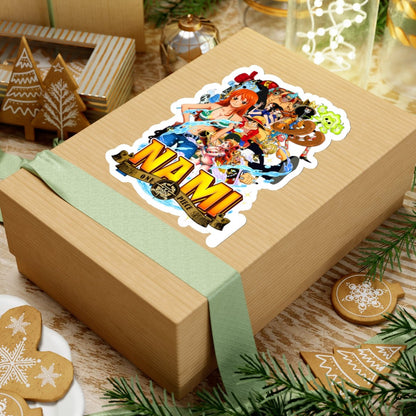 Nami & Straw Hat Crew One Piece Sticker - AnimeKraf.com