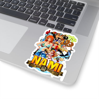 Nami & Straw Hat Crew One Piece Sticker - AnimeKraf.com
