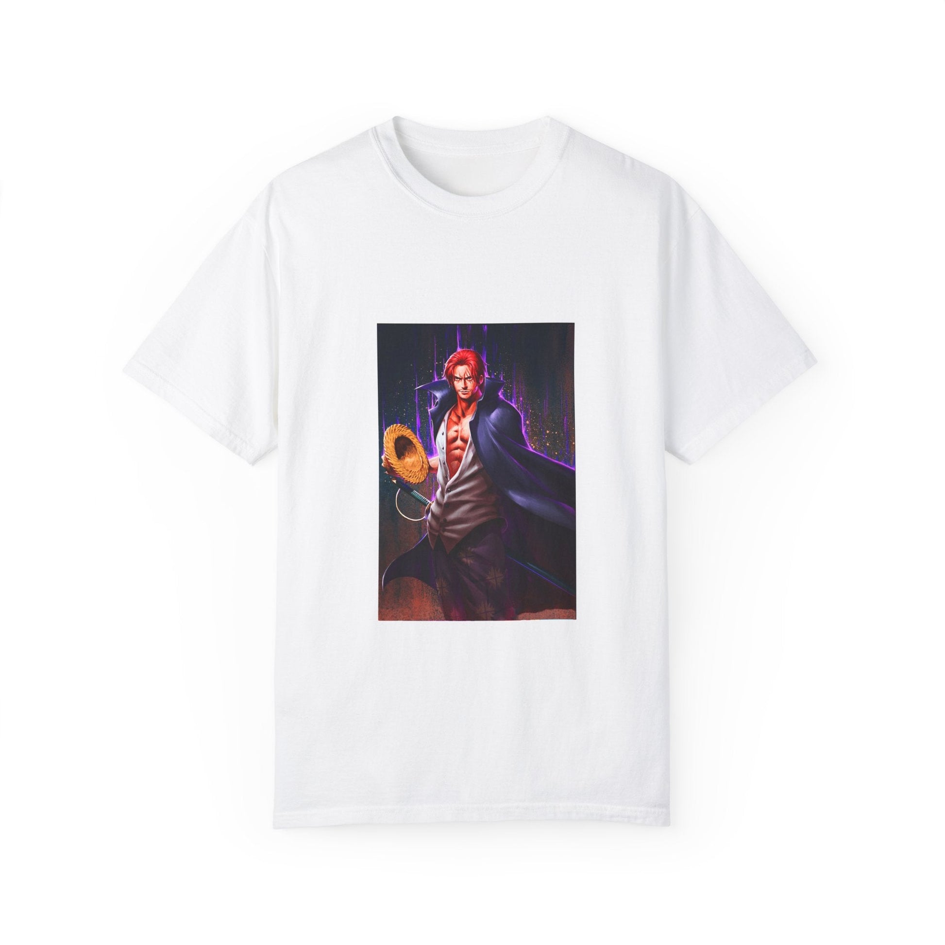 Red - Haired Shanks Garment - Dyed T-Shirt – One Piece Emperor of the Sea - AnimeKraf.com